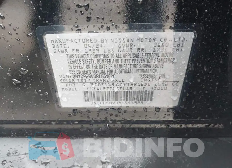 3N1CP5BV3RL551928 Photo# 9
