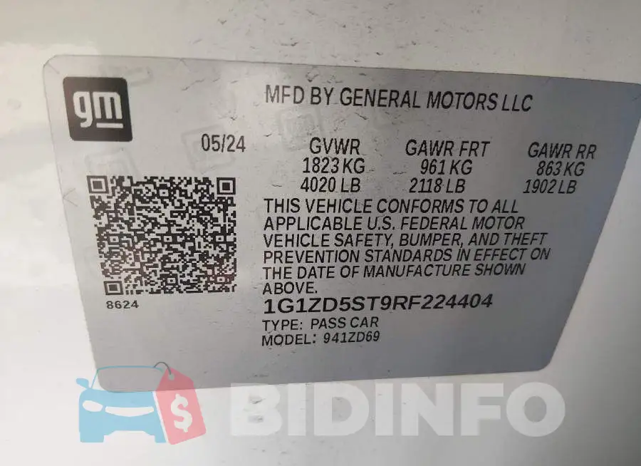 1G1ZD5ST9RF224404 Photo# 9