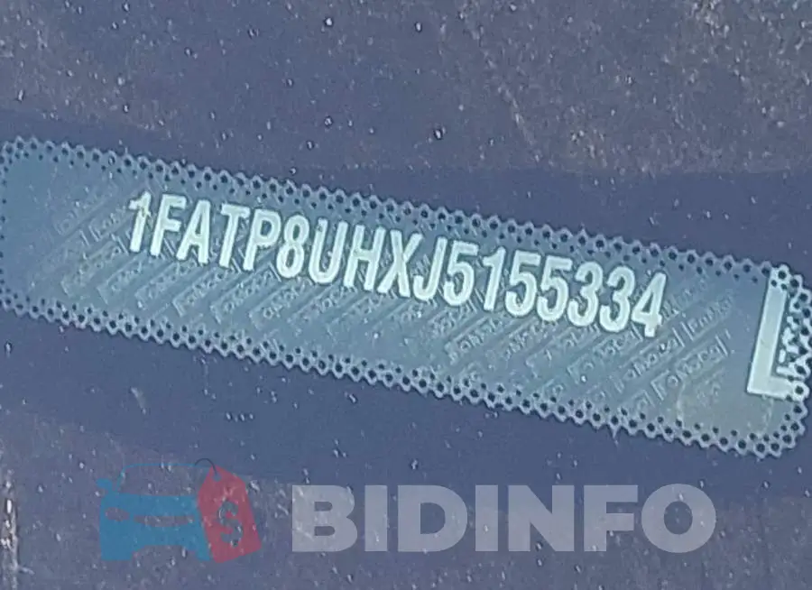 1FATP8UHXJ5155334 Photo# 9