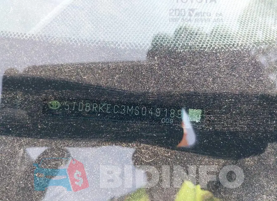 5TDBRKEC3MS049189 Photo# 17