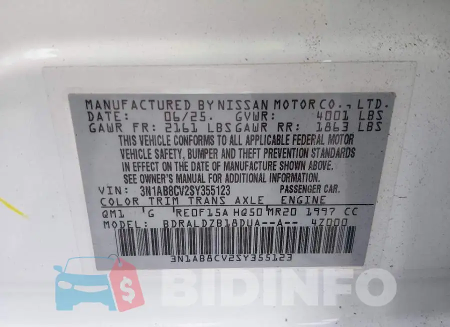 3N1AB8CV2SY355123 Photo# 9