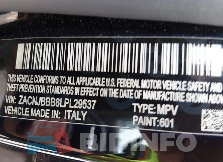 ZACNJBBB8LPL29537 Photo# 9