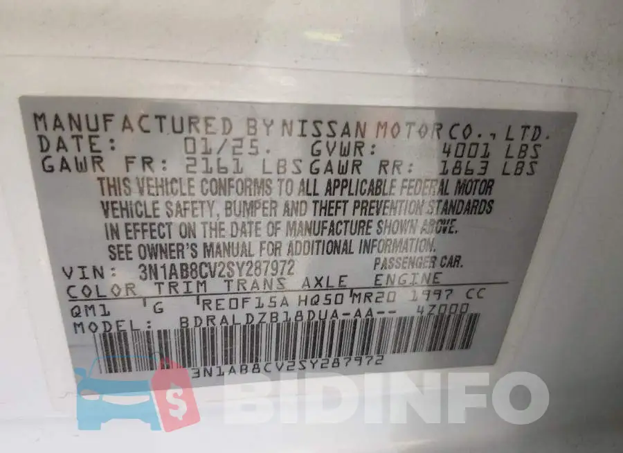 3N1AB8CV2SY287972 Photo# 9