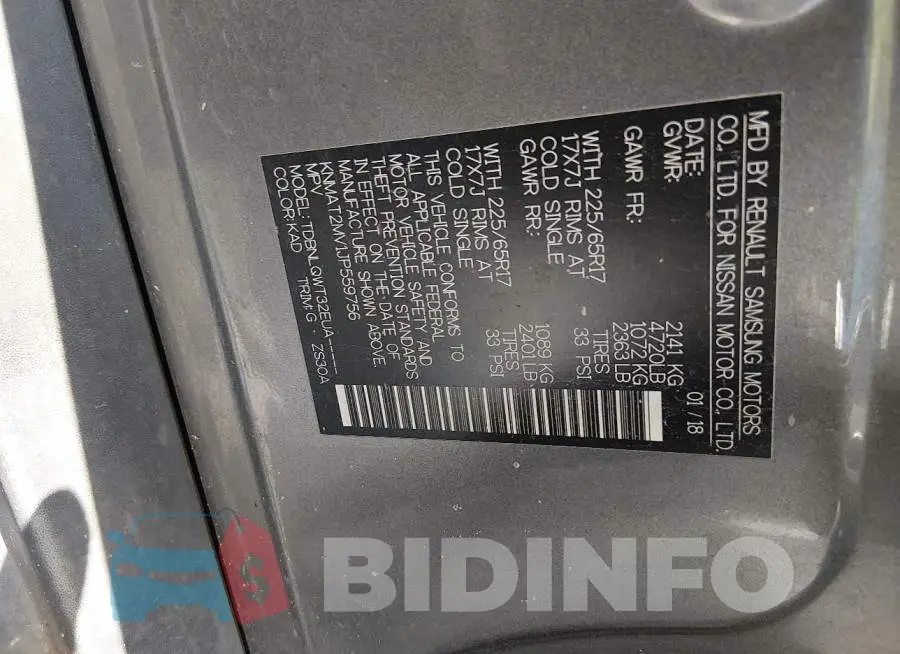 KNMAT2MV1JP559756 Photo# 9