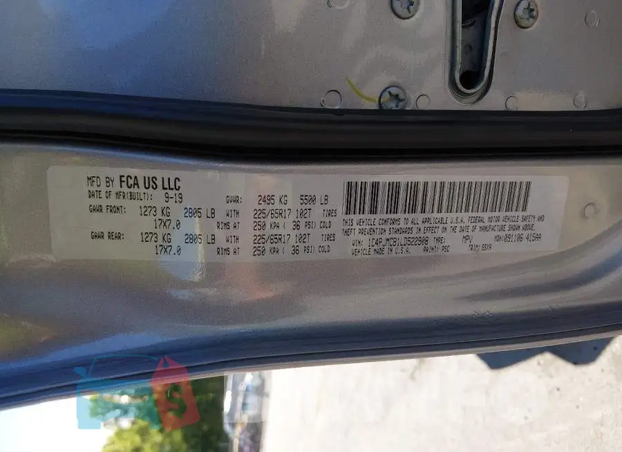 1C4PJMCB1LD522908 Photo# 9