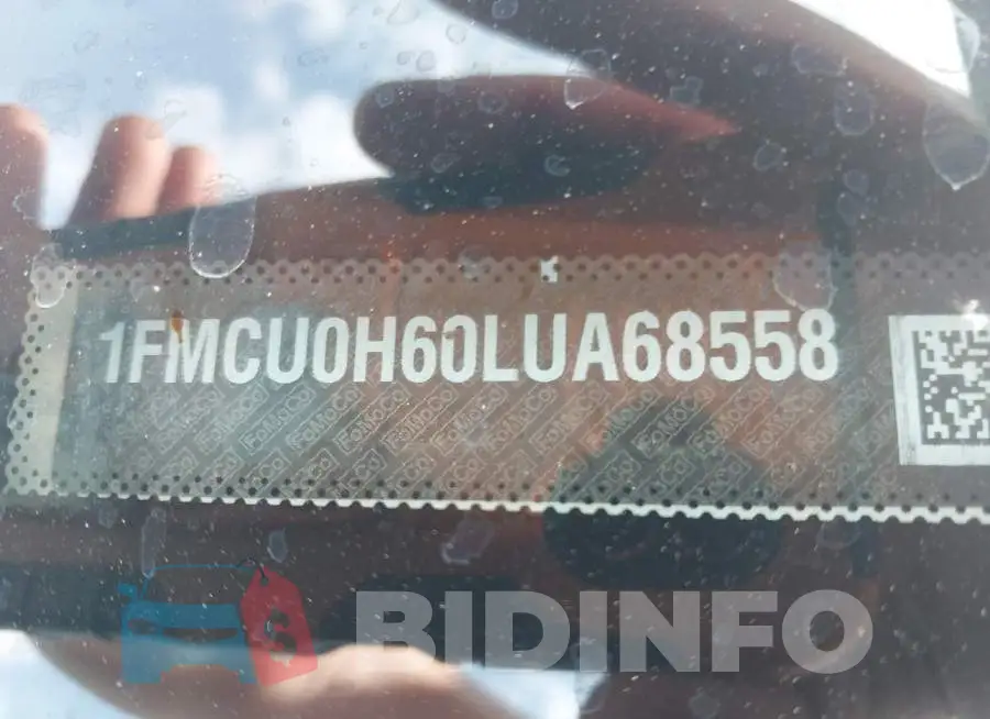 1FMCU0H60LUA68558 Photo# 9