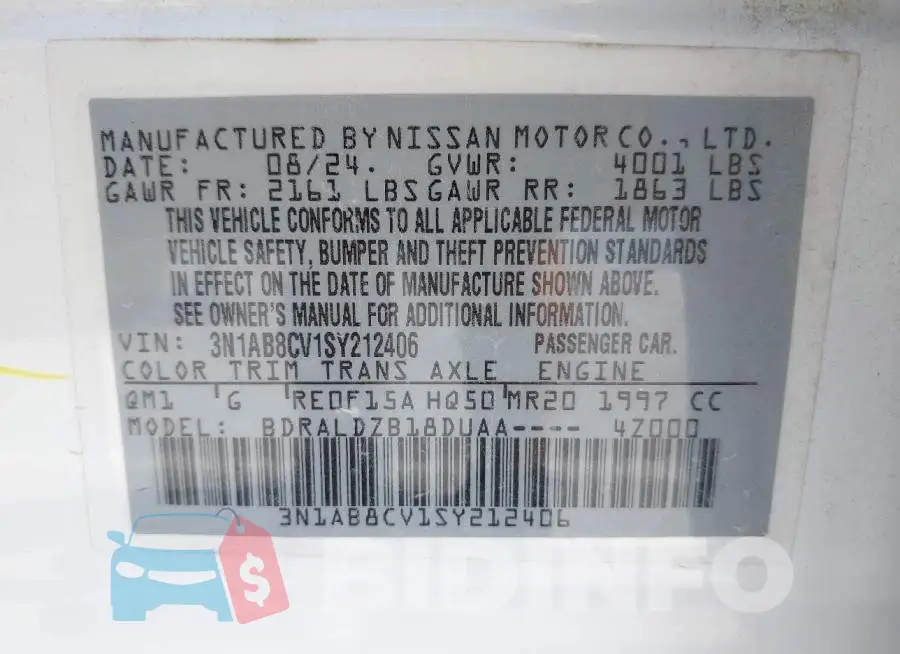 3N1AB8CV1SY212406 Photo# 9