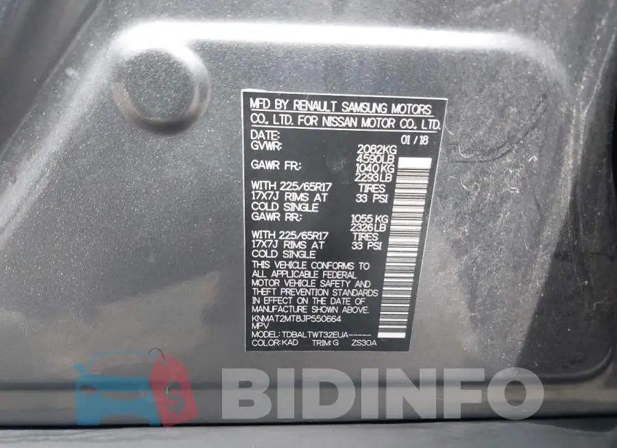 KNMAT2MT8JP550664 Photo# 9