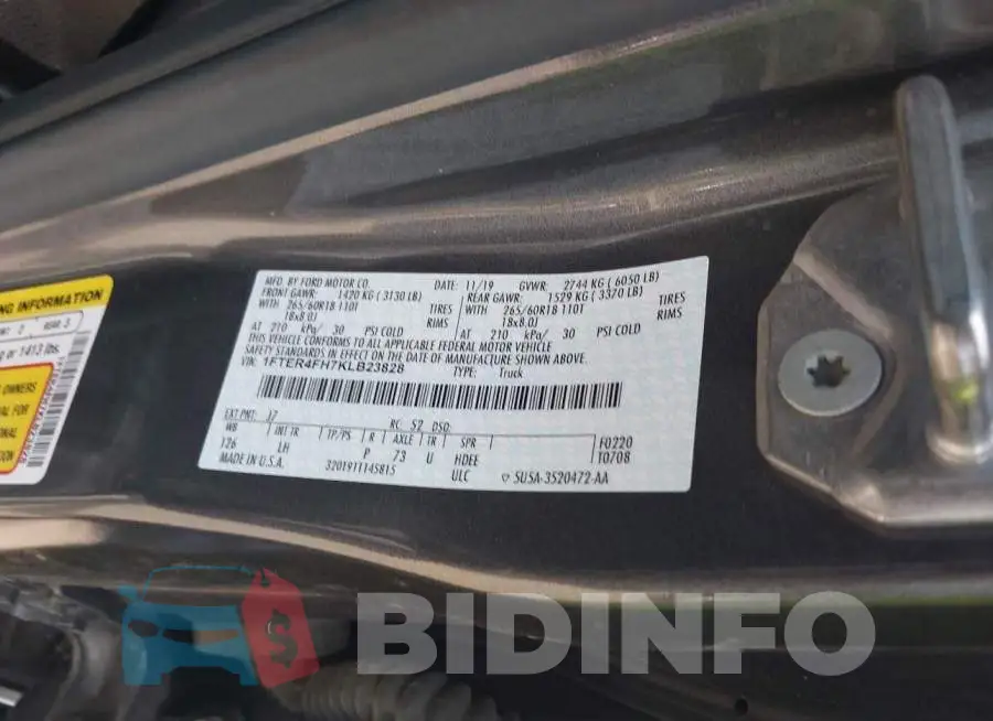 1FTER4FH7KLB23828 Photo# 9