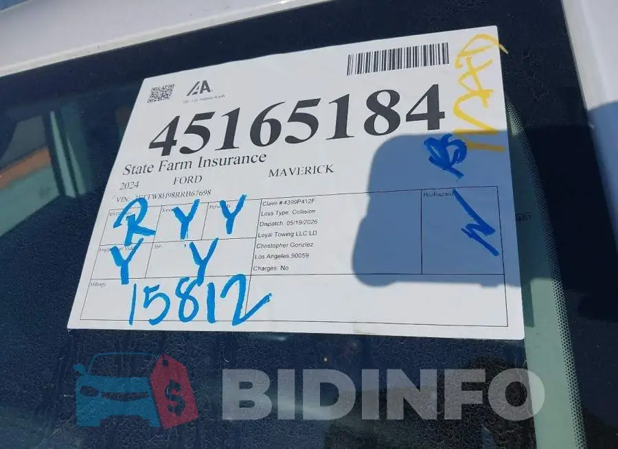 3FTTW8H98RRB67698 Photo# 17