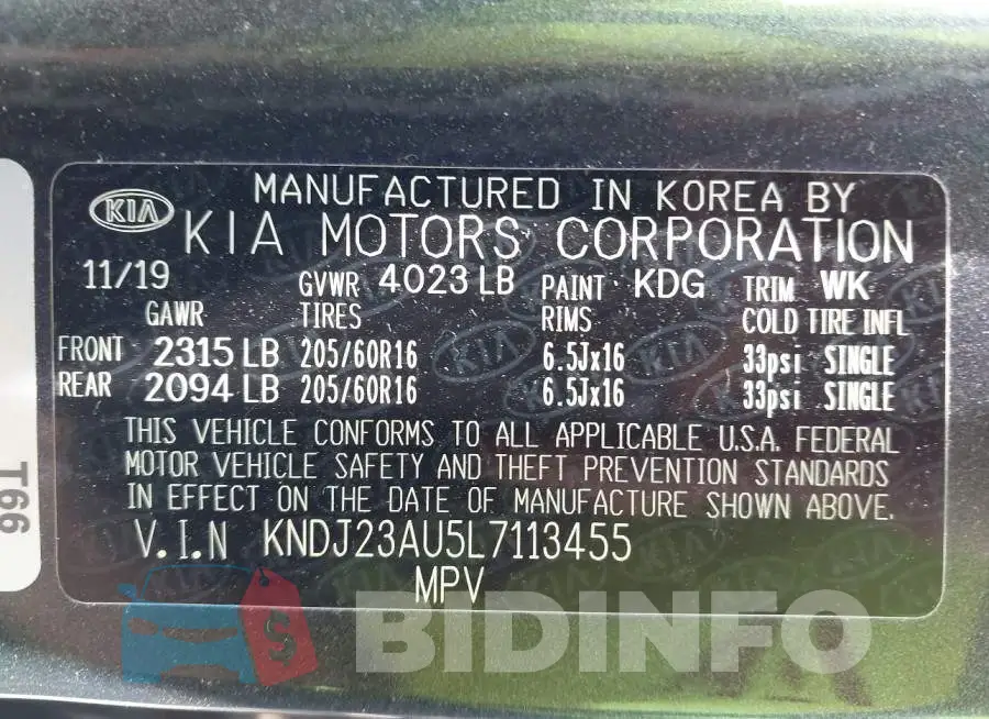 KNDJ23AU5L7113455 Photo# 9