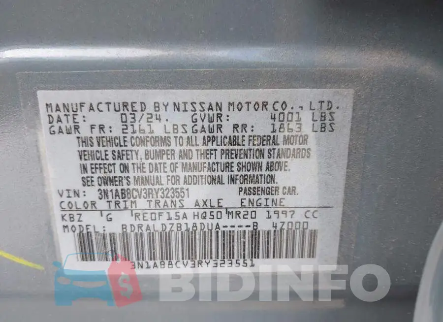 3N1AB8CV3RY323551 Photo# 9