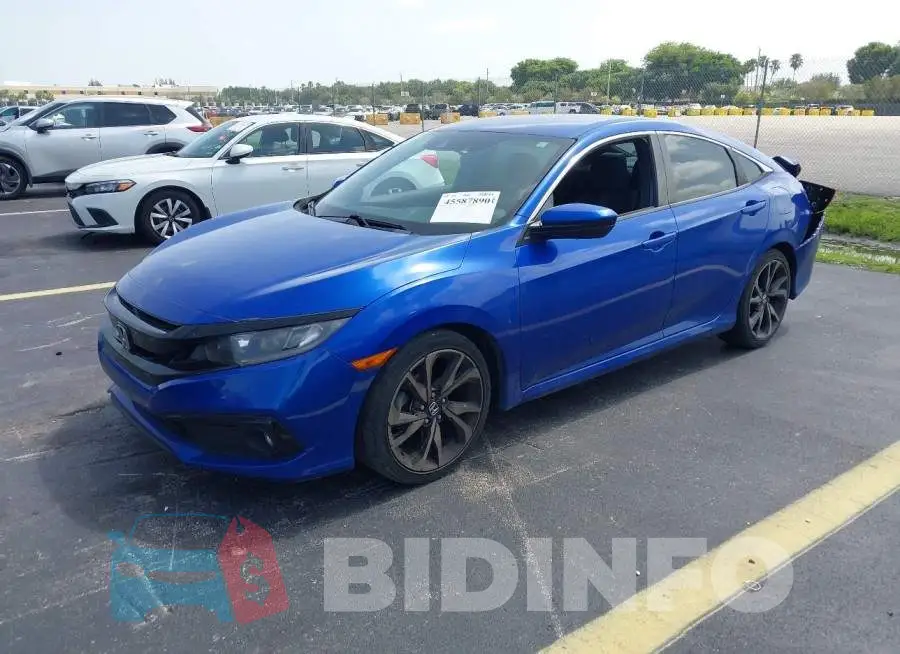 2HGFC2F83KH576725 Photo# 2