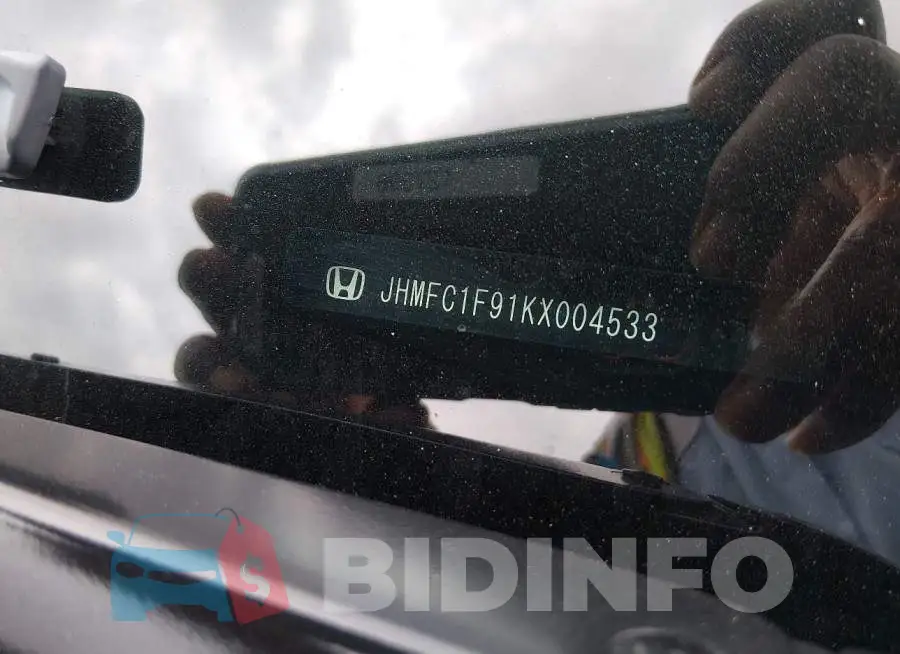 JHMFC1F91KX004533 Photo# 9