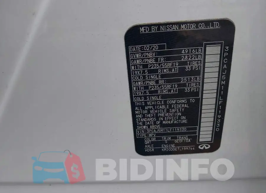3PCAJ5M11LF119330 Photo# 9