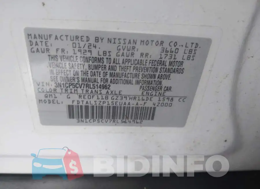 3N1CP5CV7RL514962 Photo# 9