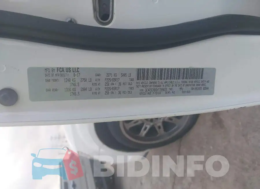 3C4PDCAB5HT709655 Photo# 9