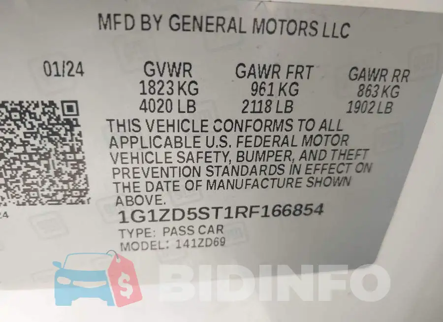 1G1ZD5ST1RF166854 Photo# 9