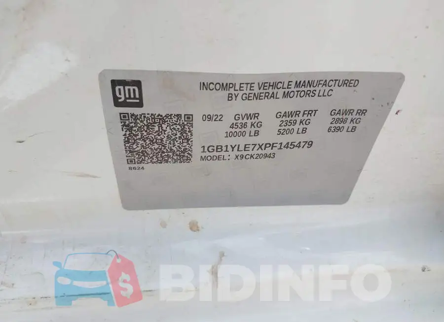 1GB1YLE7XPF145479 Photo# 9