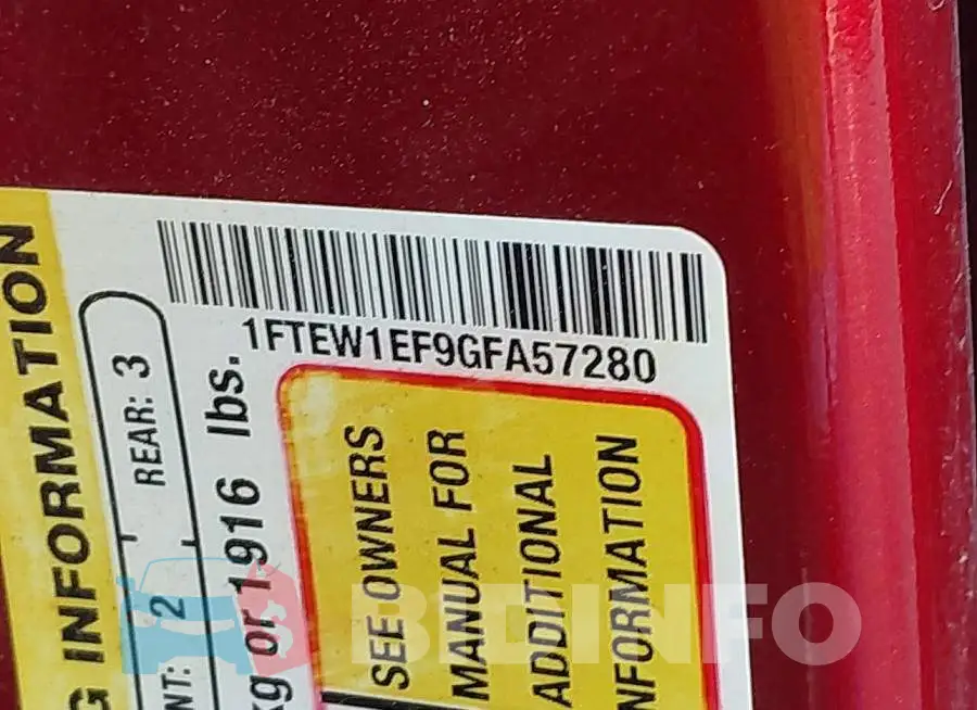 1FTEW1EF9GFA57280 Photo# 9