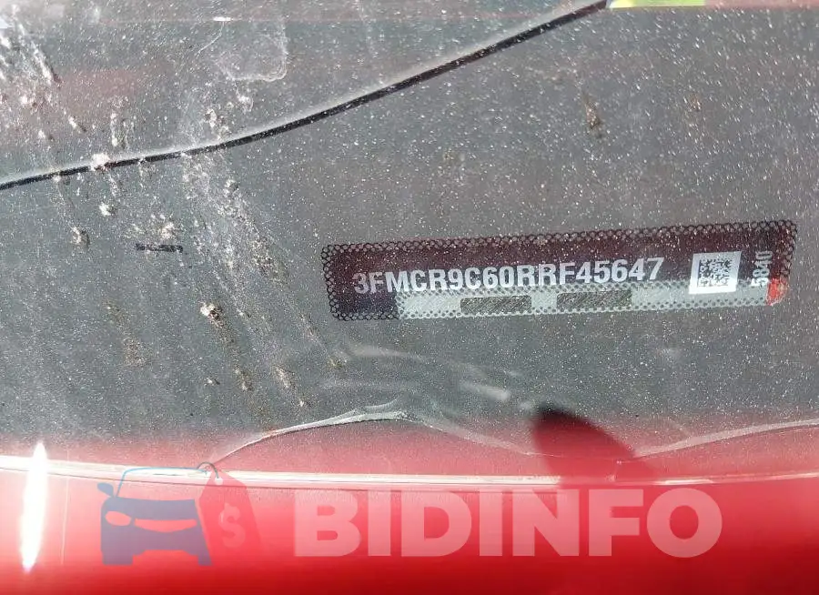 3FMCR9C60RRF45647 Photo# 9