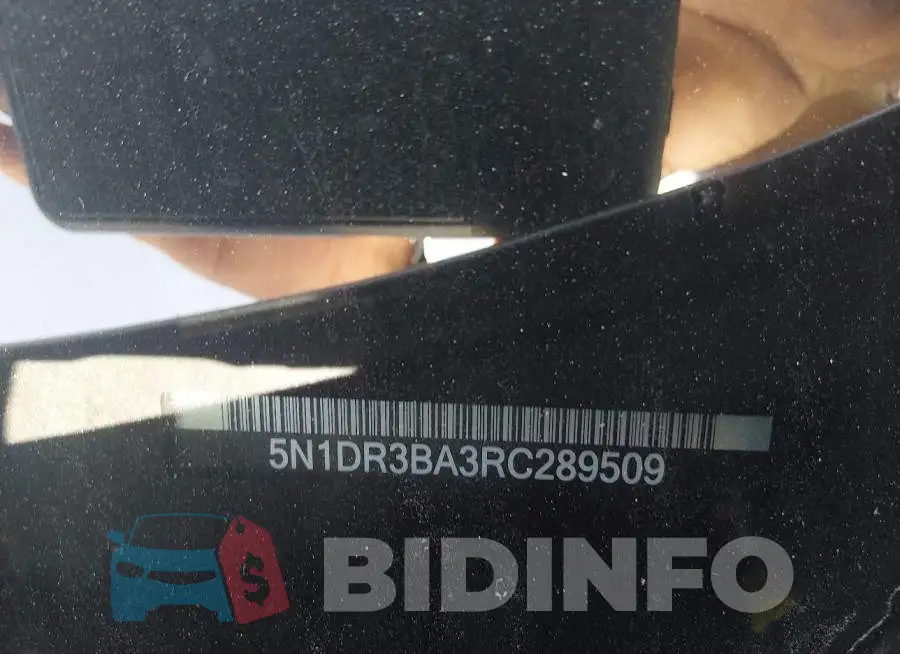 5N1DR3BA3RC289509 Photo# 9