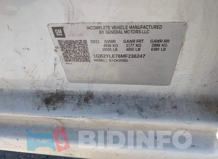 1GB2YLE76MF236247 Photo# 9