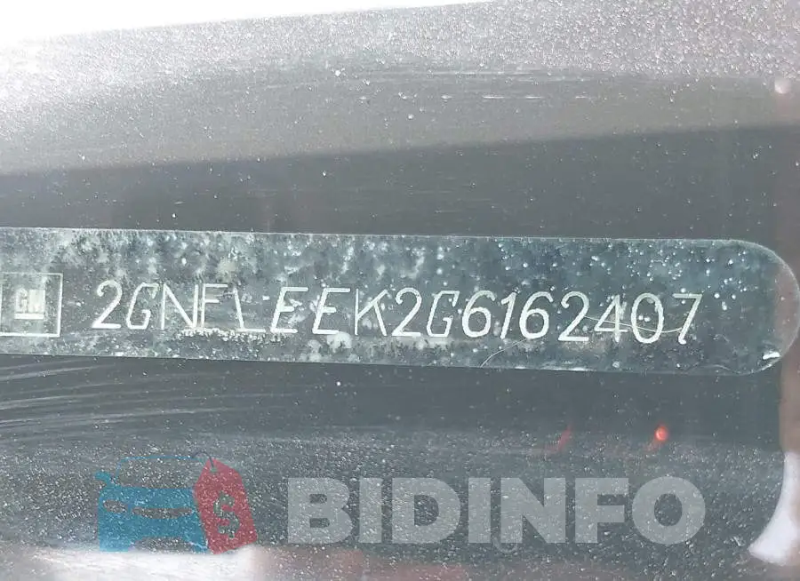 2GNFLEEK2G6162407 Photo# 9
