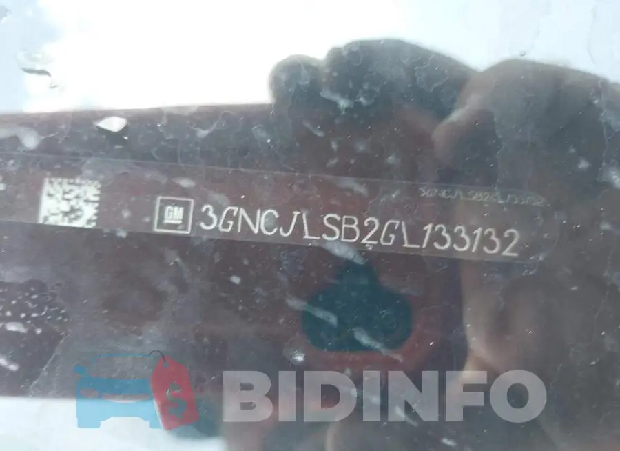 3GNCJLSB2GL133132 Photo# 9