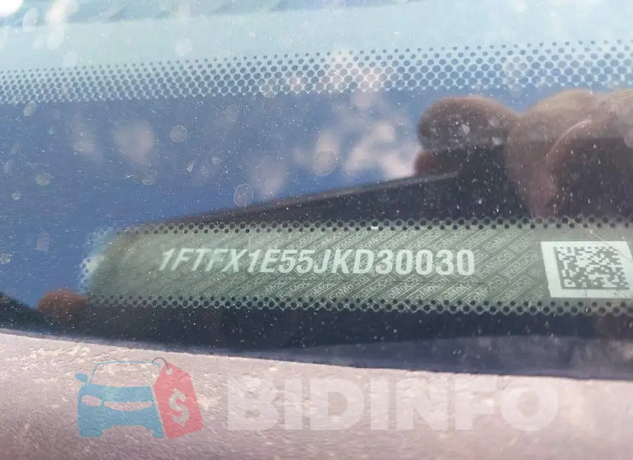 1FTFX1E55JKD30030 Photo# 9