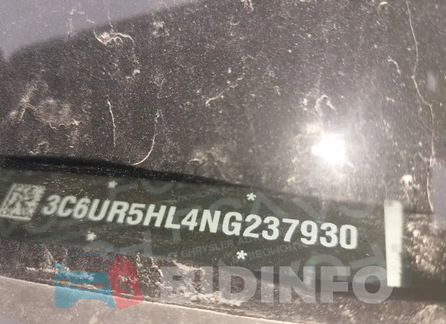3C6UR5HL4NG237930 Photo# 9