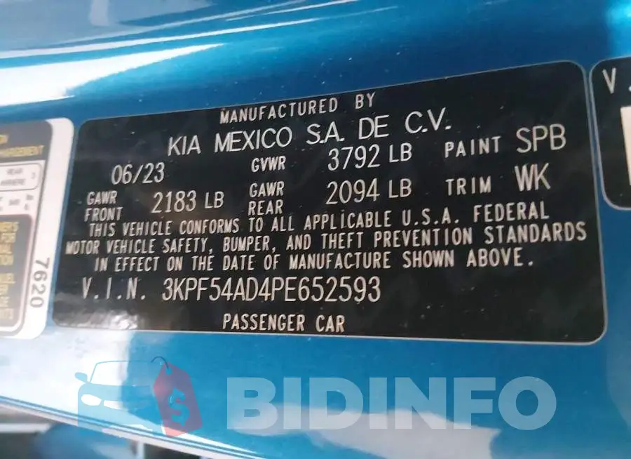 3KPF54AD4PE652593 Photo# 9