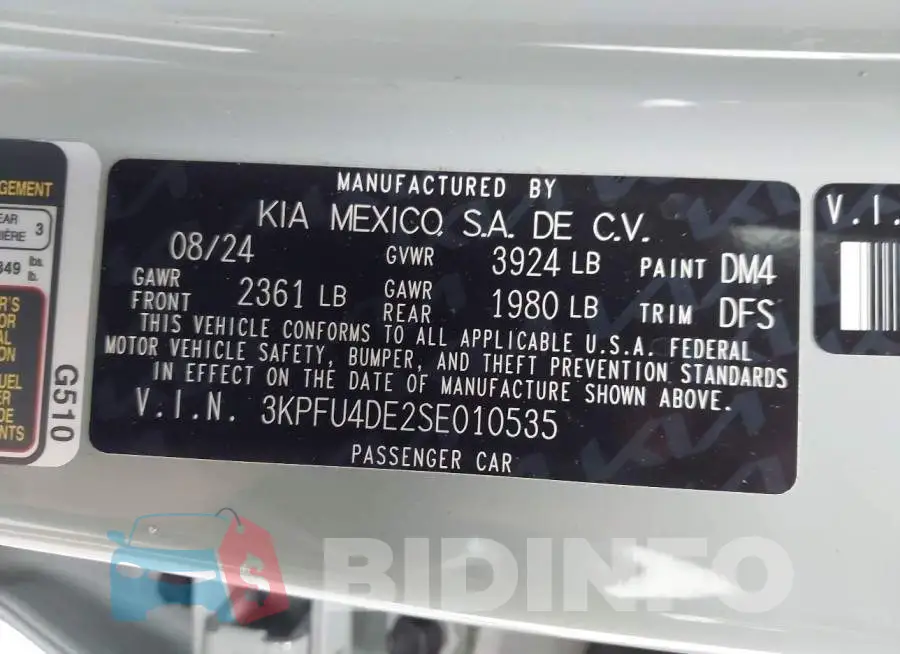 3KPFU4DE2SE010535 Photo# 9