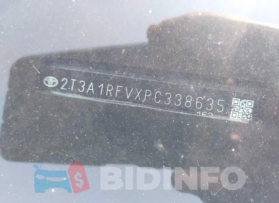 2T3A1RFVXPC338635 Photo# 17