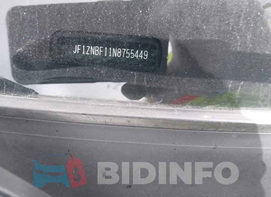 JF1ZNBF11N8755449 Photo# 17