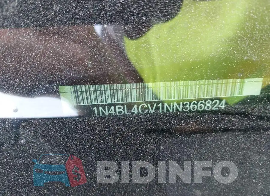 1N4BL4CV1NN366824 Photo# 9