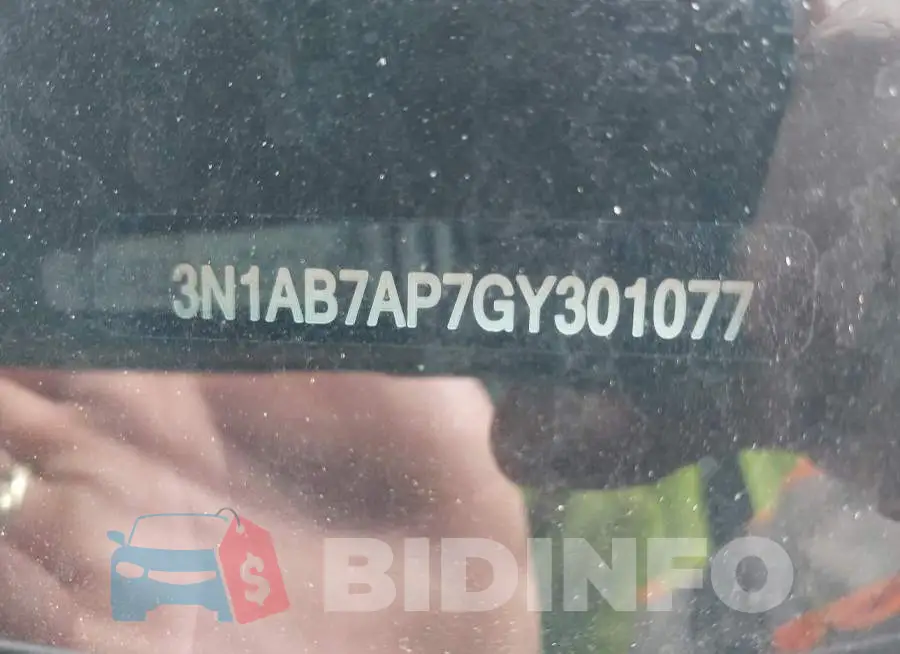 3N1AB7AP7GY301077 Photo# 9