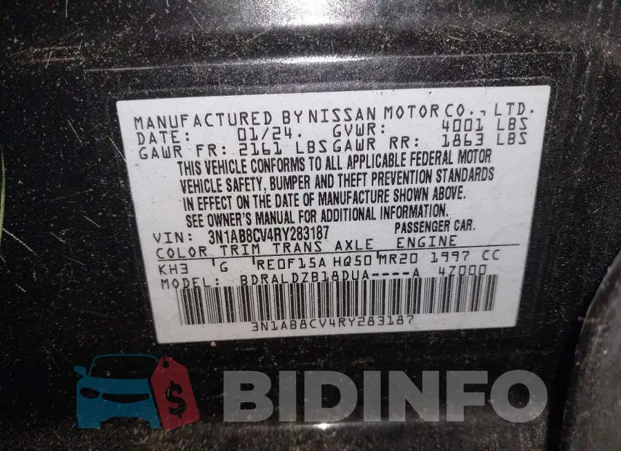 3N1AB8CV4RY283187 Photo# 9