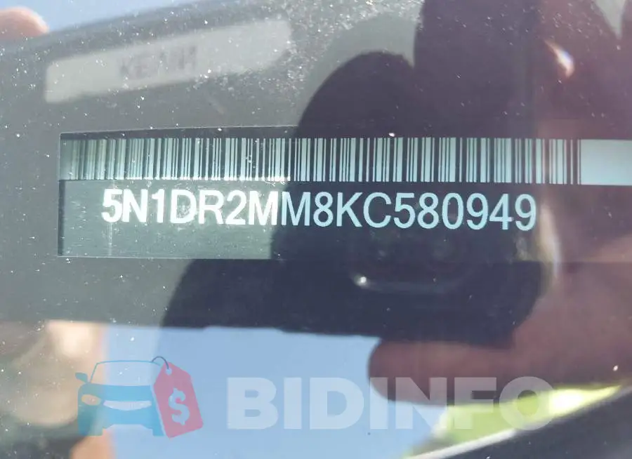 5N1DR2MM8KC580949 Photo# 18