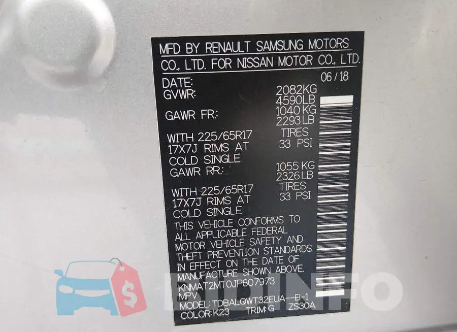 KNMAT2MT0JP607973 Photo# 9