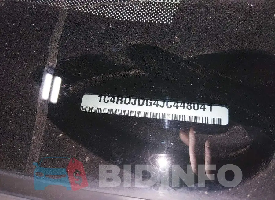 1C4RDJDG4JC448041 Photo# 9