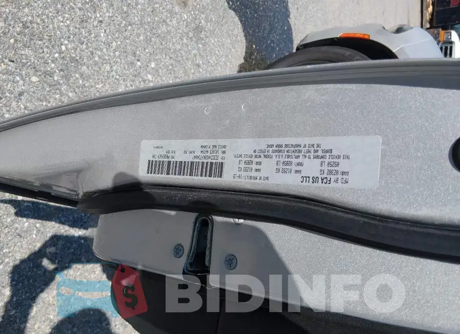 2C3CDXAG0KH734047 Photo# 9