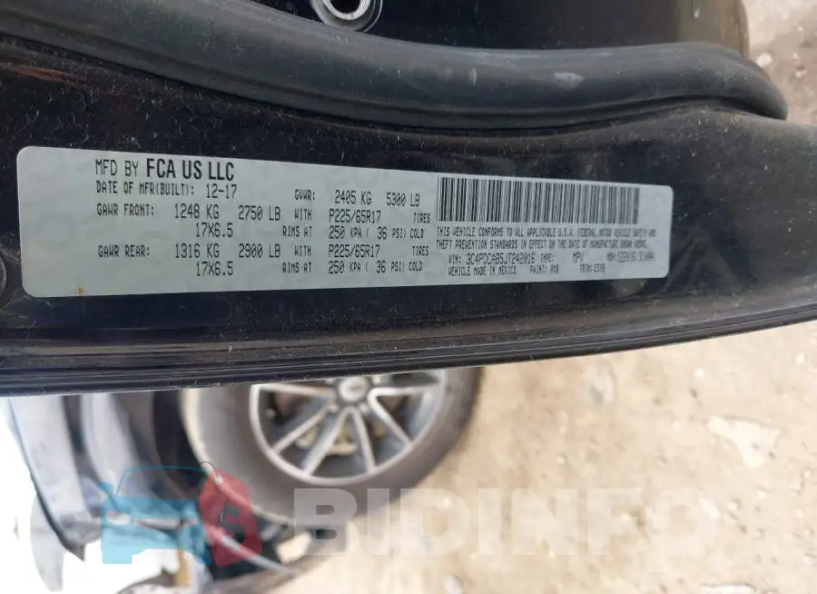 3C4PDCAB5JT242016 Photo# 9