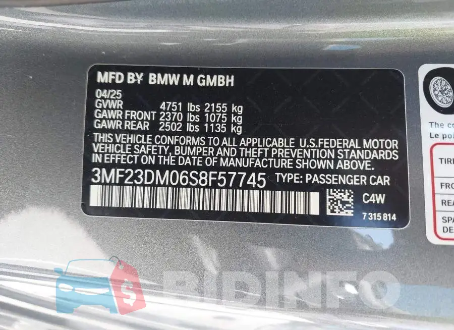 3MF23DM06S8F57745 Photo# 9