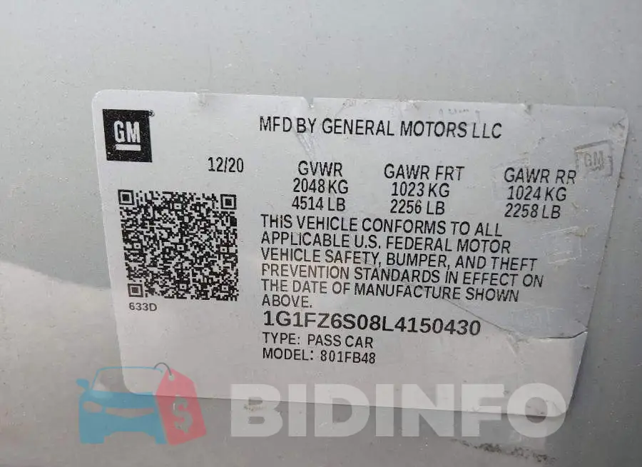 1G1FZ6S08L4150430 Photo# 9