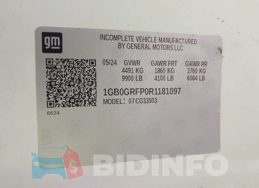 1GB0GRFP0R1181097 Photo# 8