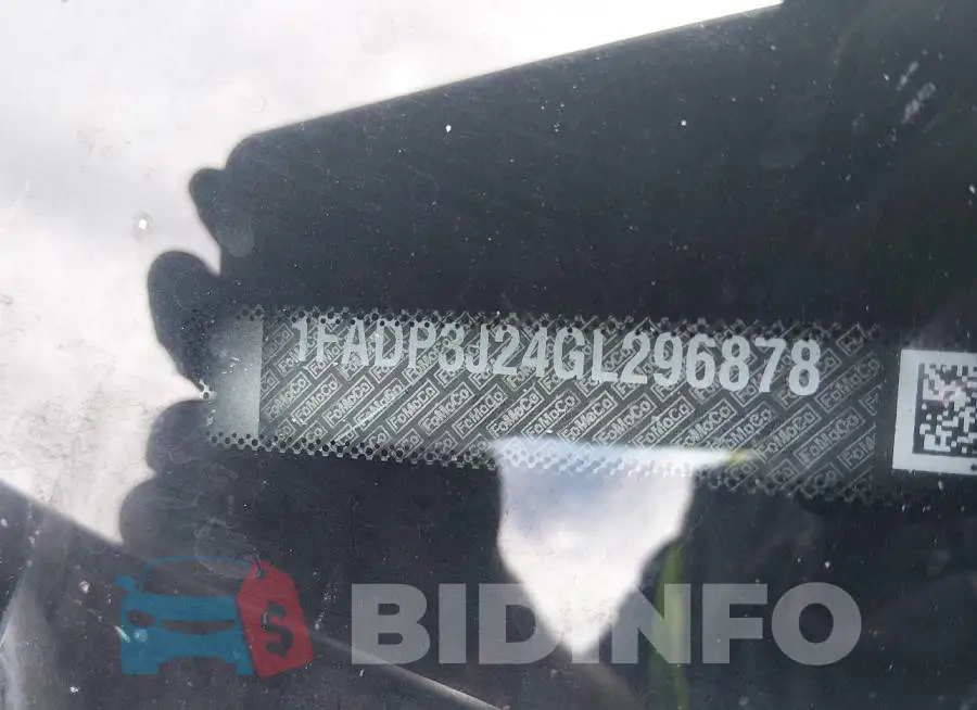 1FADP3J24GL296878 Photo# 9