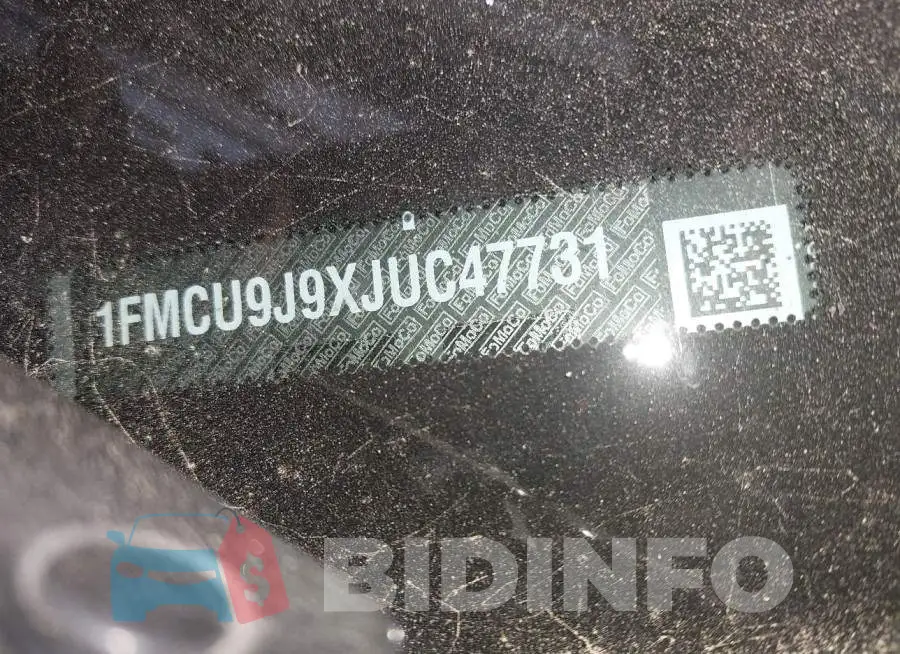 1FMCU9J9XJUC47731 Photo# 9