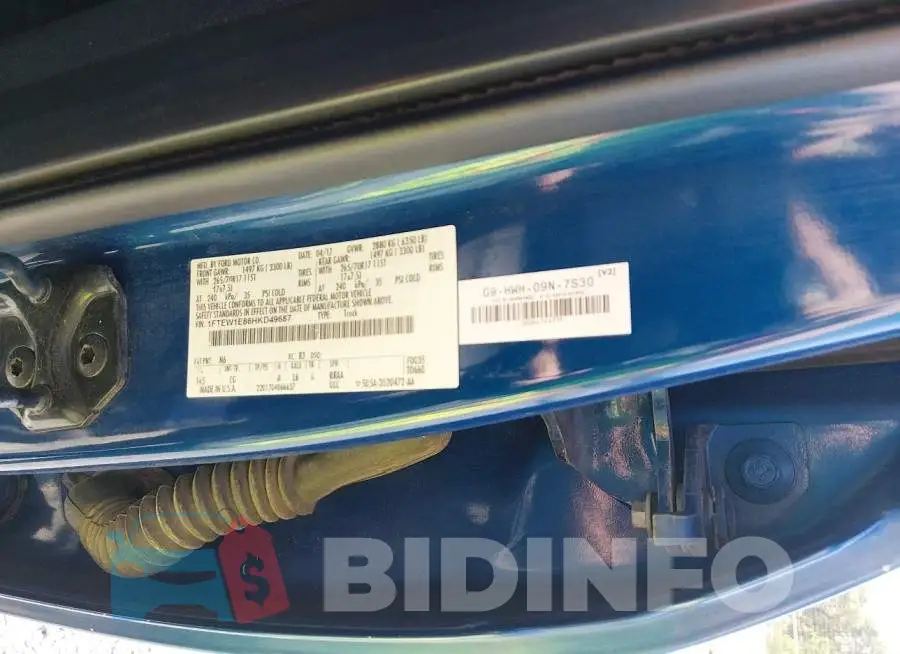 1FTEW1E86HKD49687 Photo# 9
