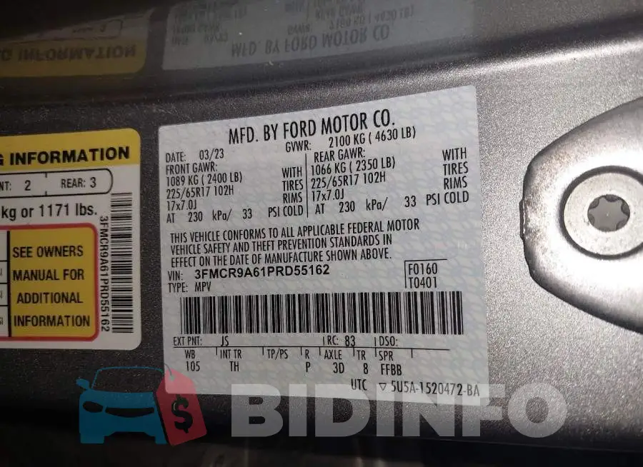 3FMCR9A61PRD55162 Photo# 9